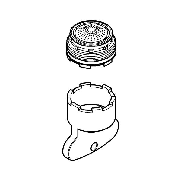 GROHE Flow Restrictor Chrome 13943000