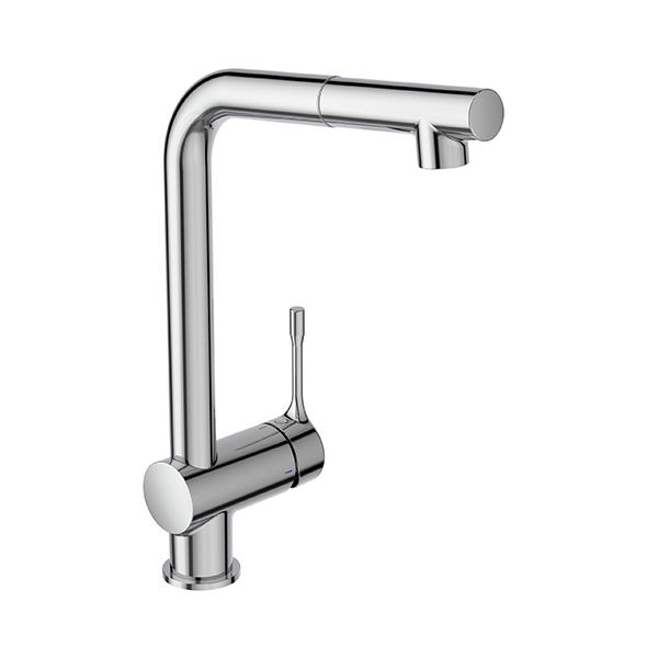 Delta Foundations B2310lf Zwei-Griff Küchenarmatur In Chrom – Klassisches Design Mit 360° Drehbarem Auslauf